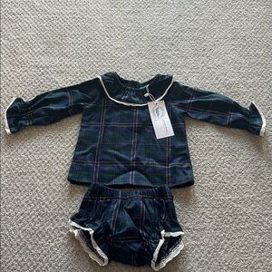 Southern Smocked Plaid Outfit